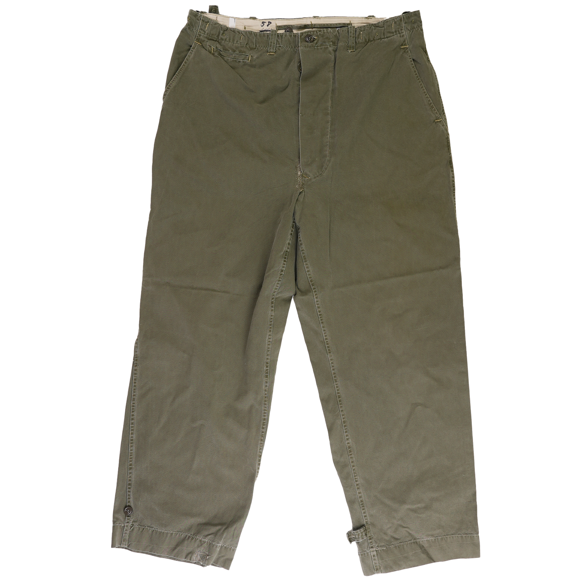 Norwegian Army M1943 Cotton Sateen Field Pants