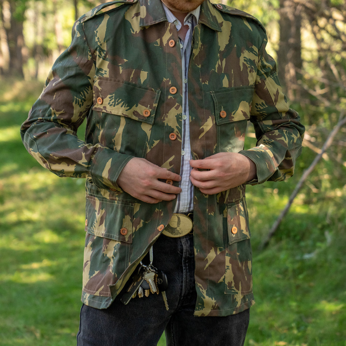 Unissued Transkei Brushstroke Bush Jacket