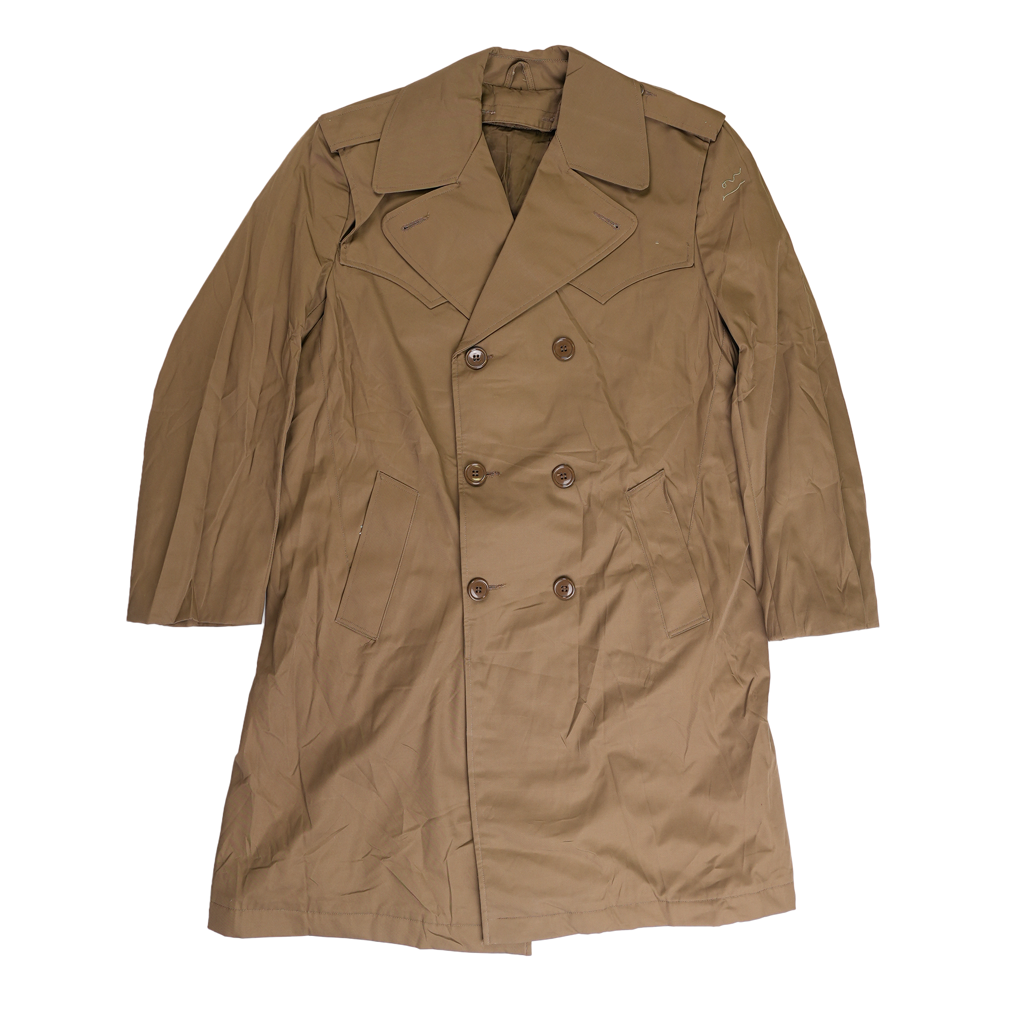 Grade 2 Italian Khaki Trenchcoat w/Liner