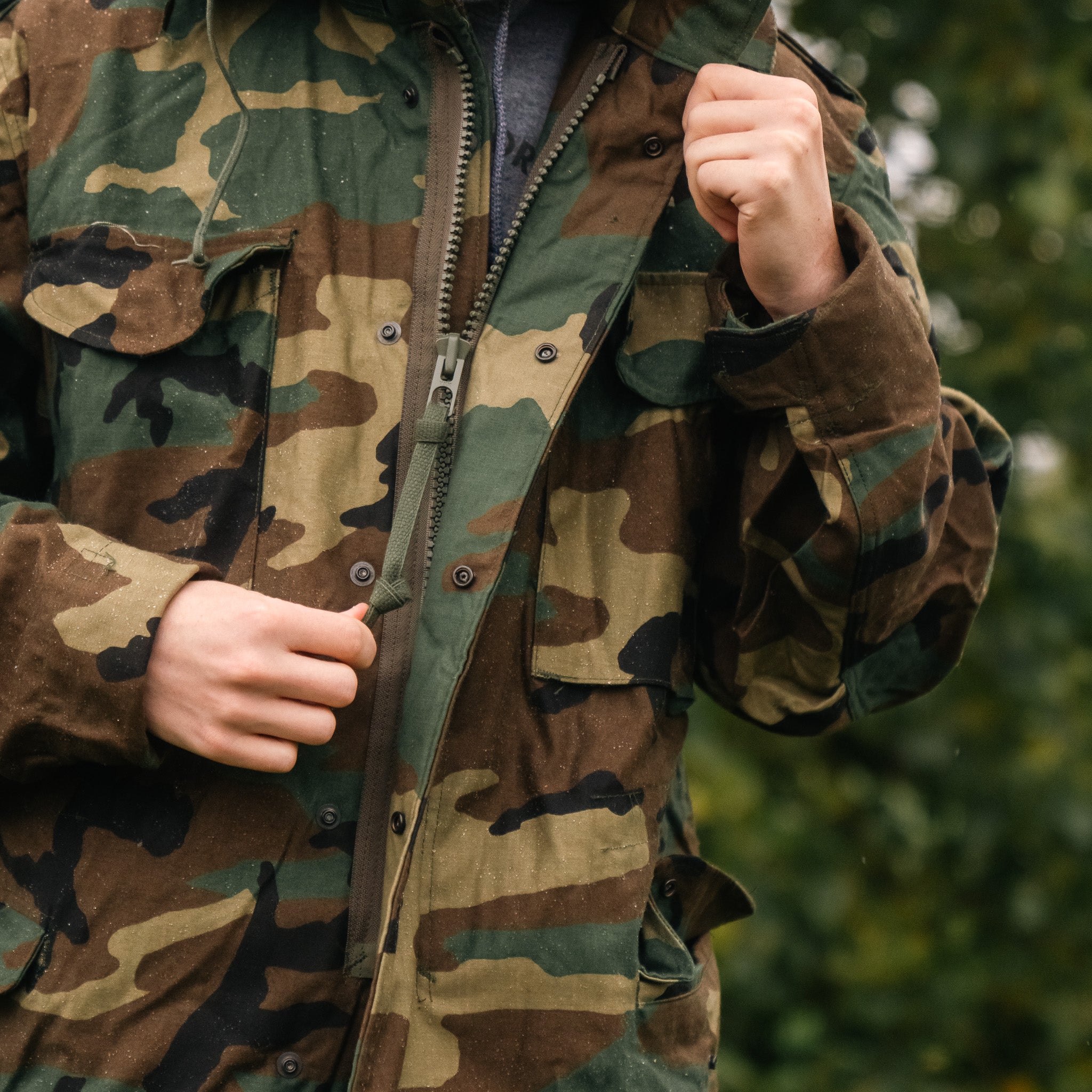 Issued M81 Woodland M65 Field Jacket