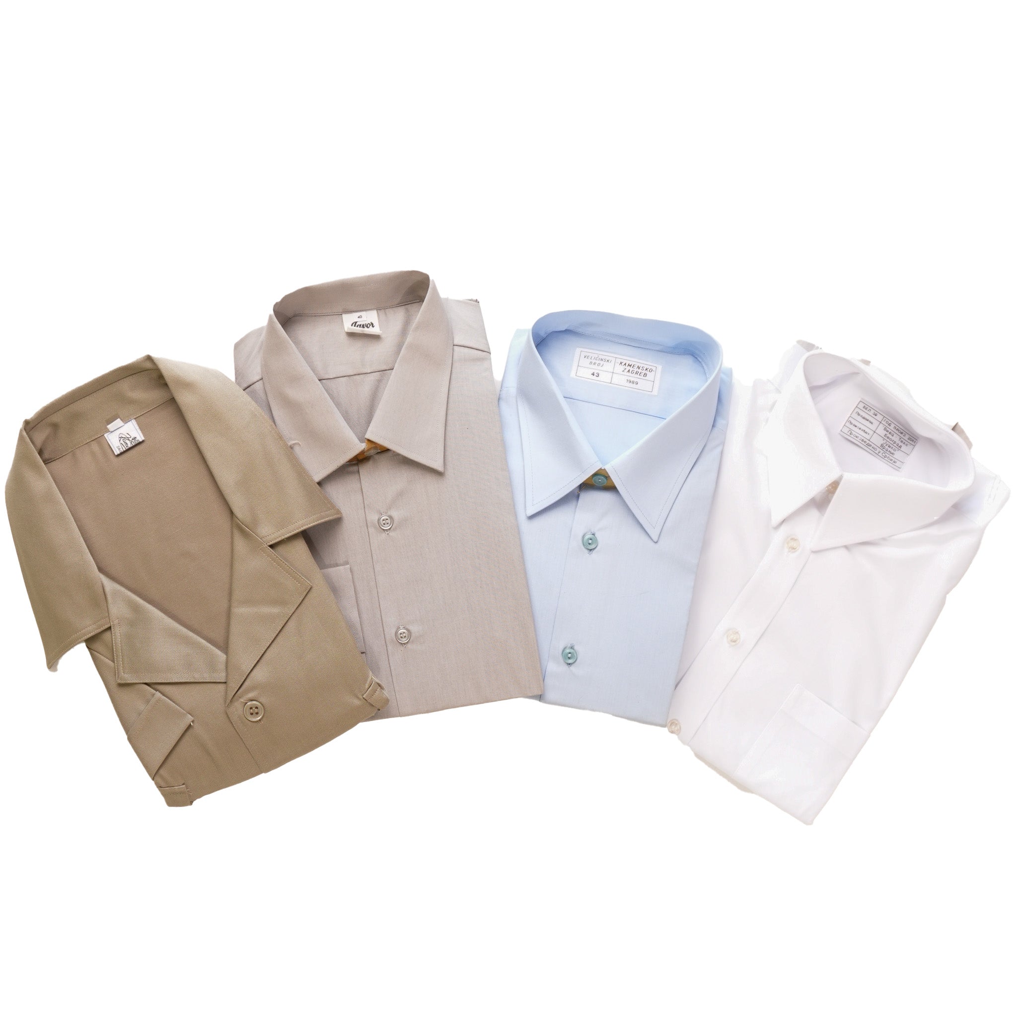 Deadstock Yugoslav Dress Shirts