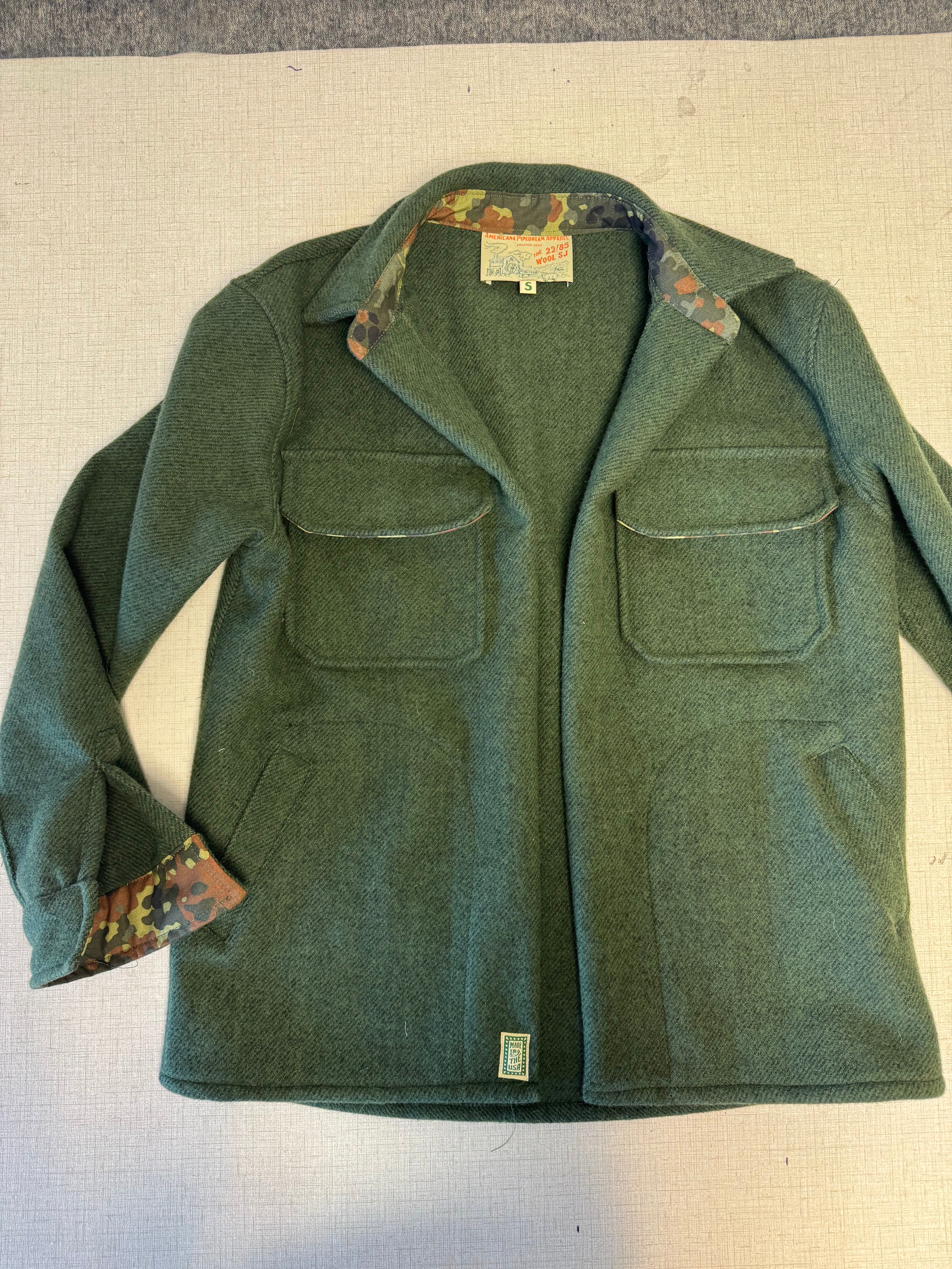 The 22/85 Wool Shirt Jacket