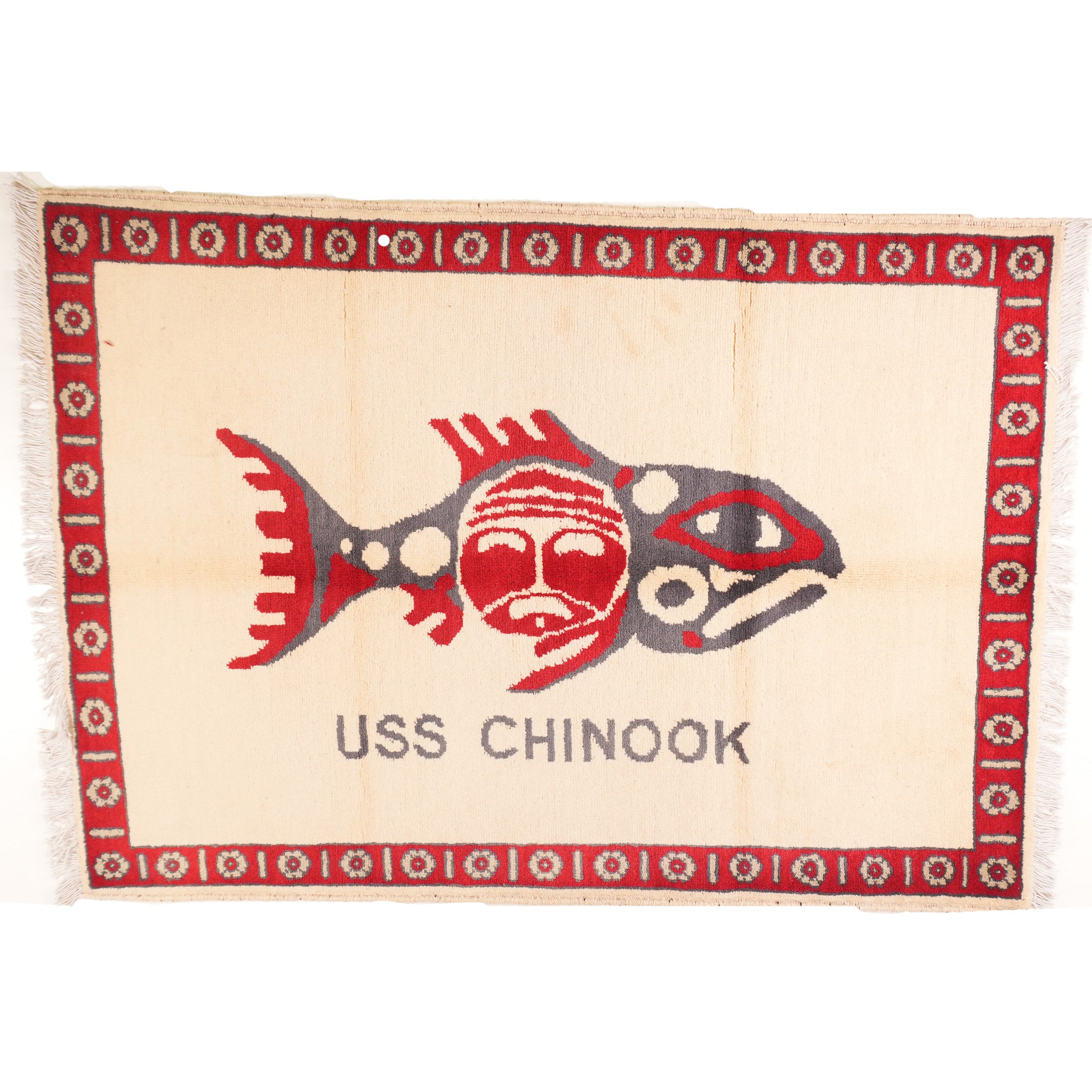 USS Chinook Afghan Rug