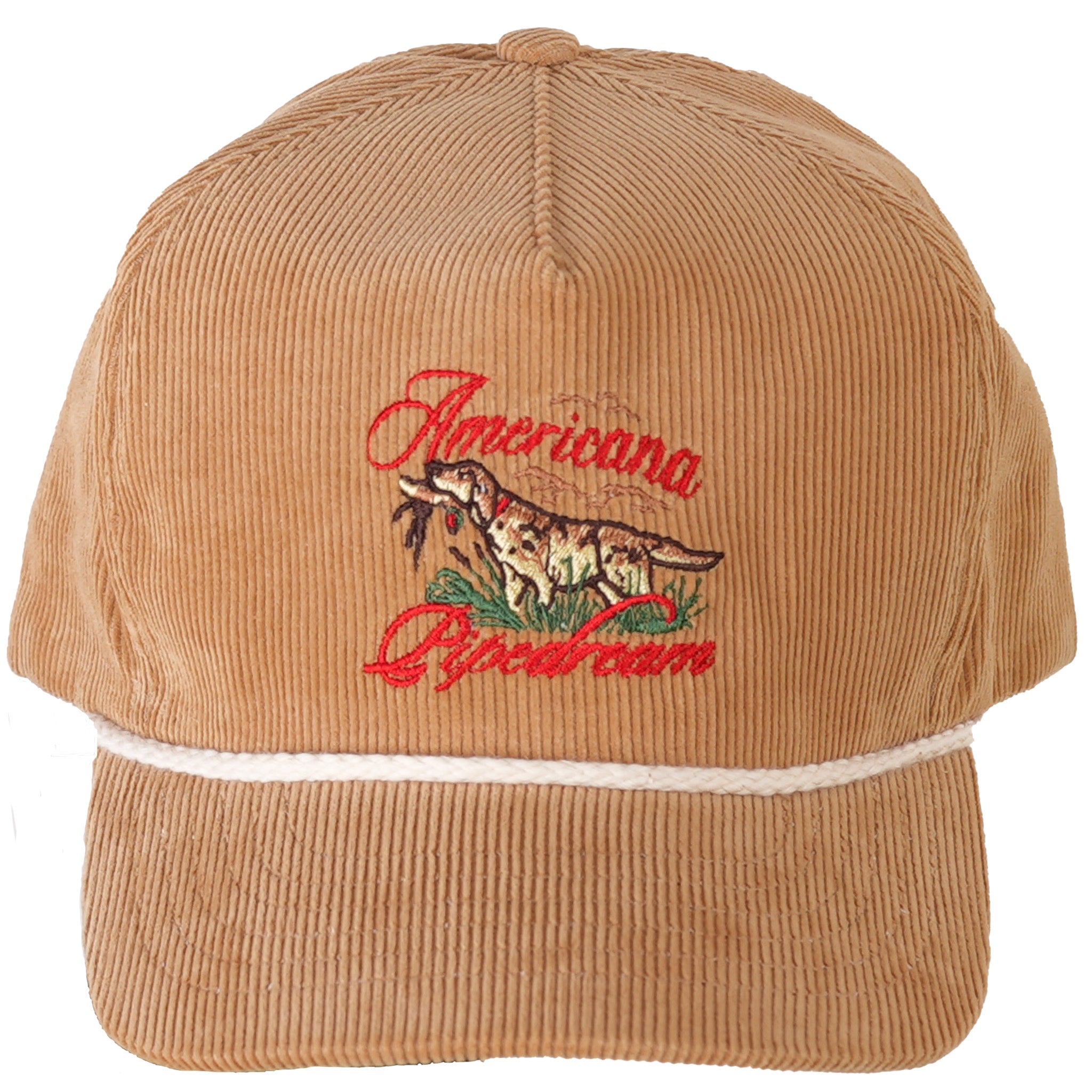 AP Corduroy Snapback Hat