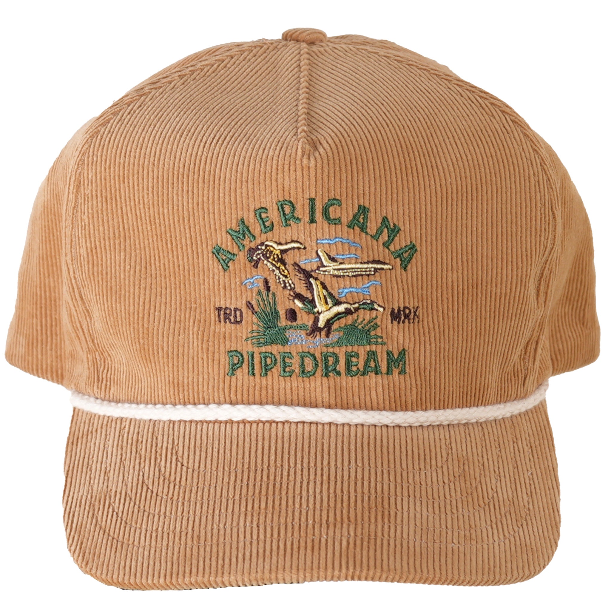 AP Corduroy Snapback Hat