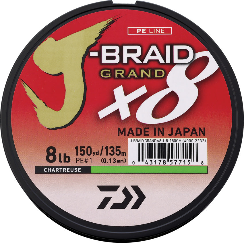 J-Braid Grand Braided Fishing Line