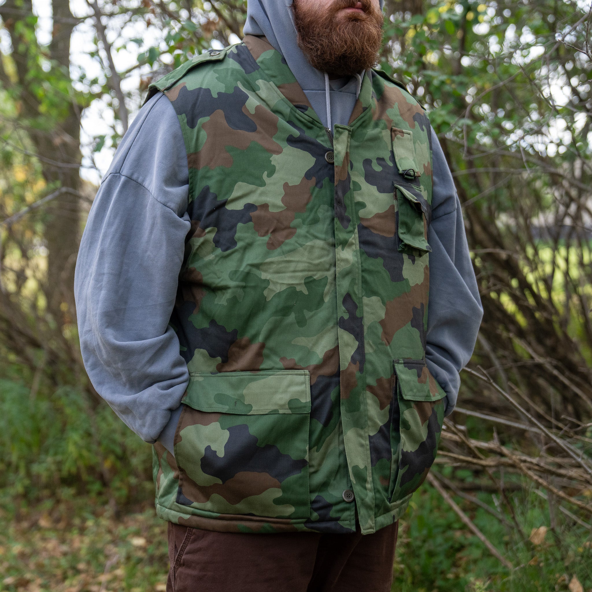Issued Serbian M93 Oakleaf Vest w/Liner