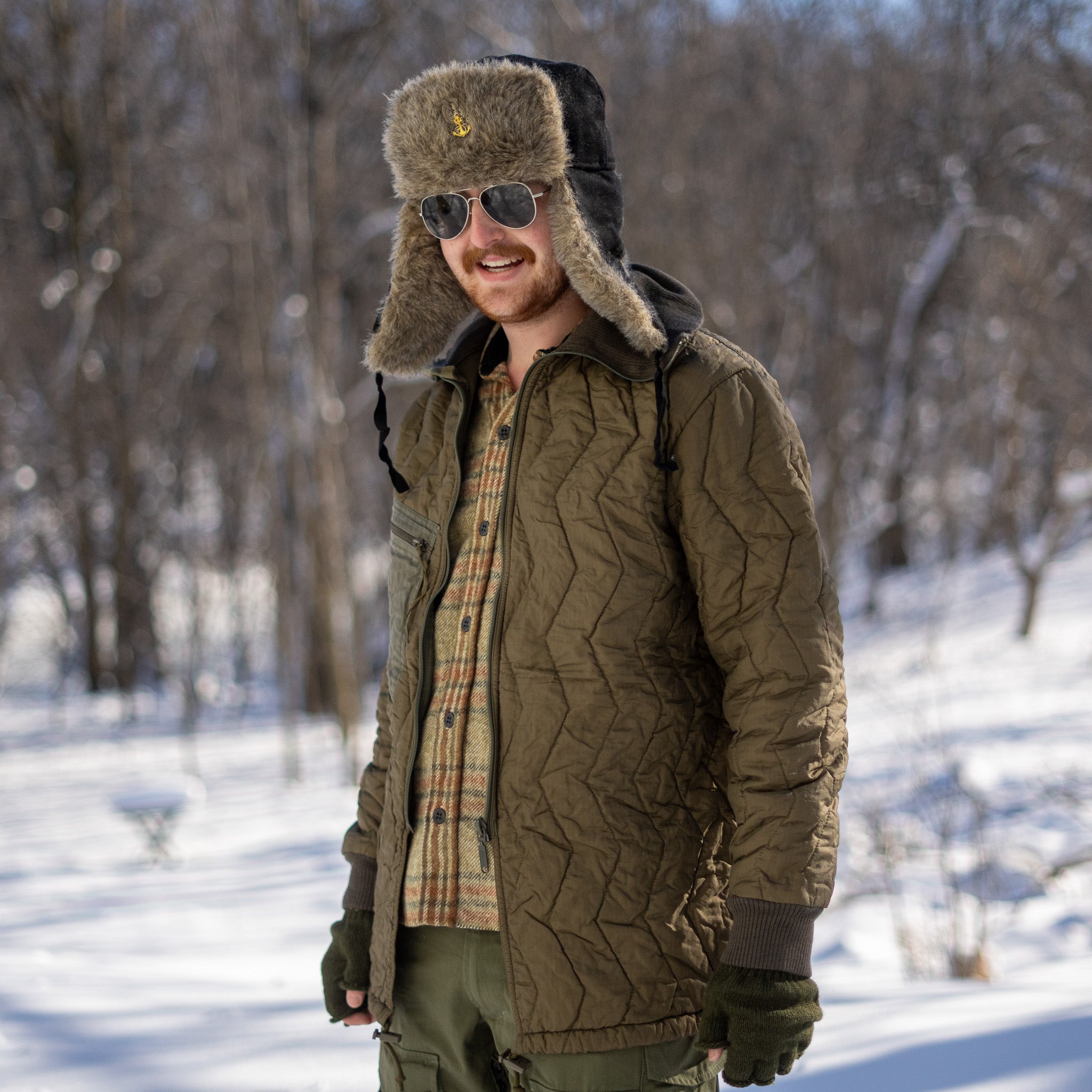 Issued German Bundeswehr Parka Liner