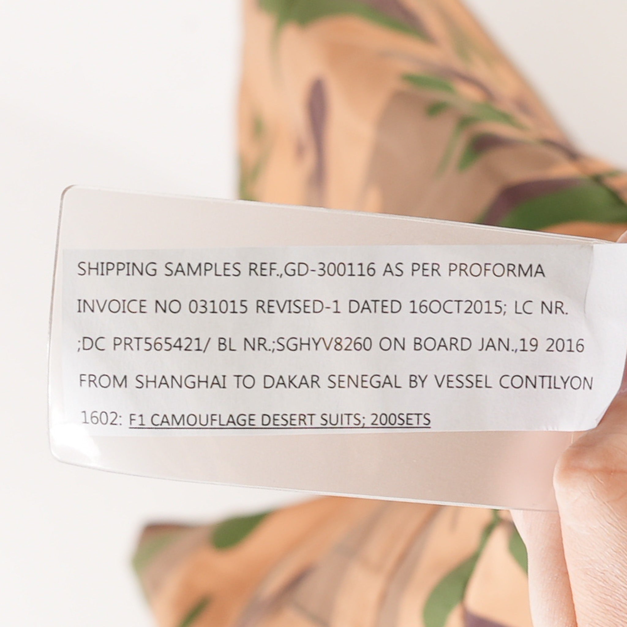 Senegalese Mimetico Deserto F1 Field Jacket