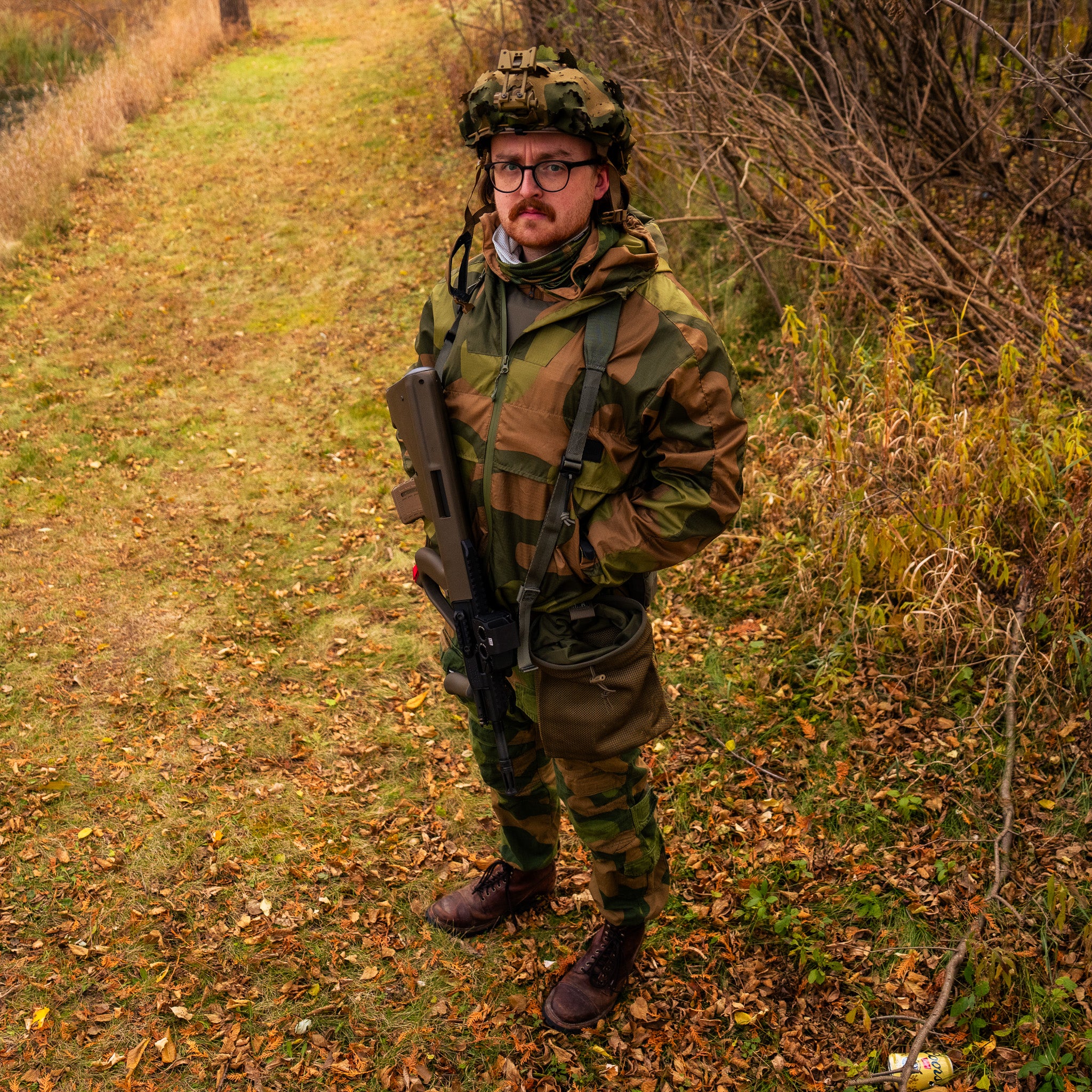 QILO x AP Retro Windbreaker Gen. III Retro Windbreaker in Norwegian Woodland