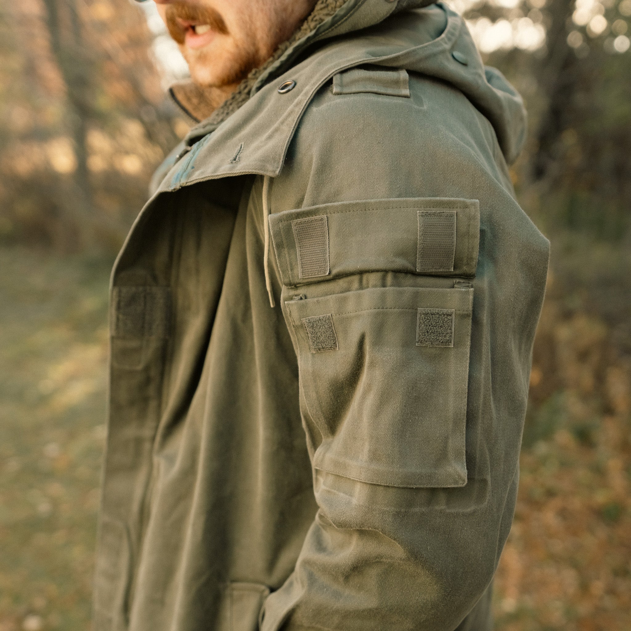 Issued French OD F2 Parka w/Liner