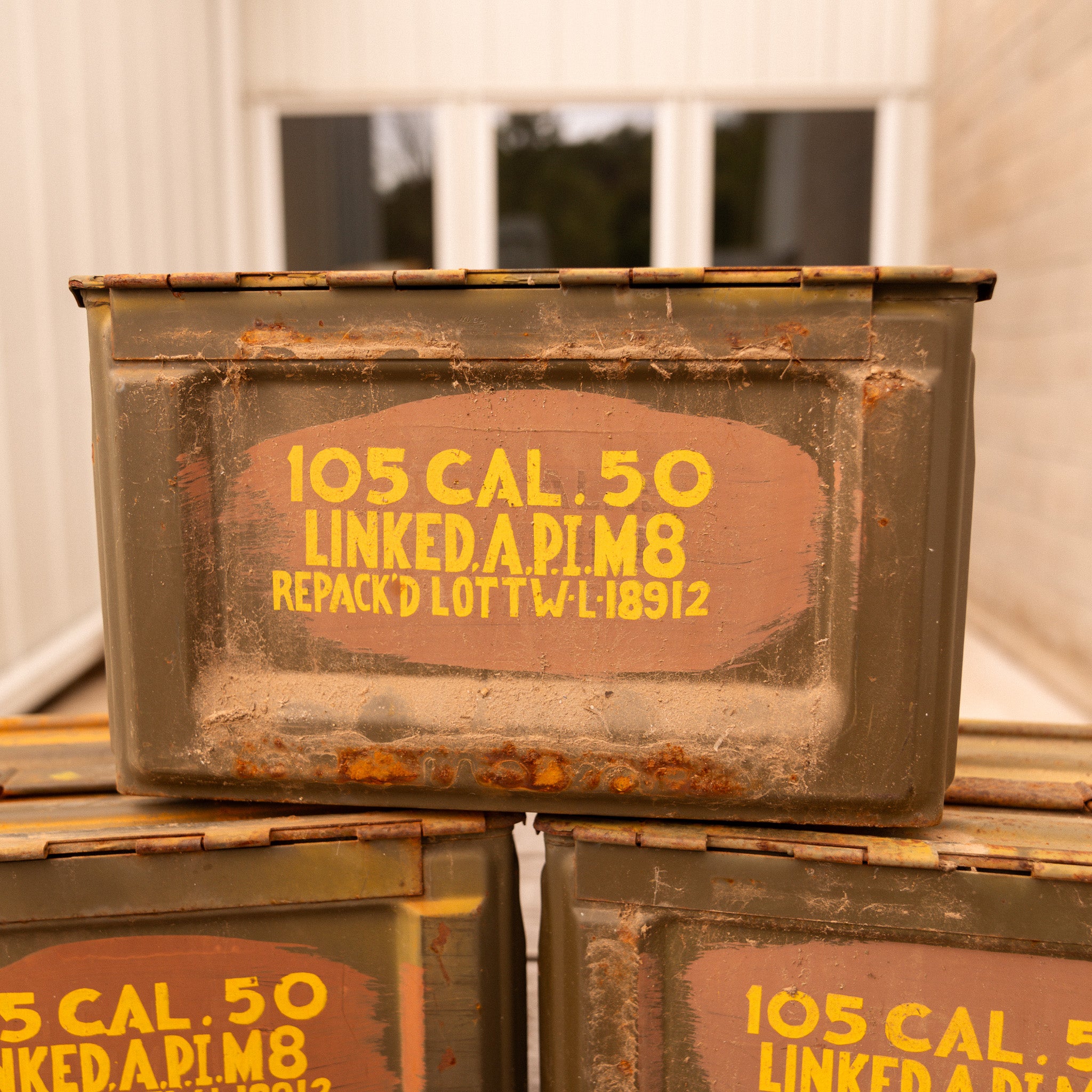 Issued USGI WW2/Korean War Era .50 Cal Ammo Can
