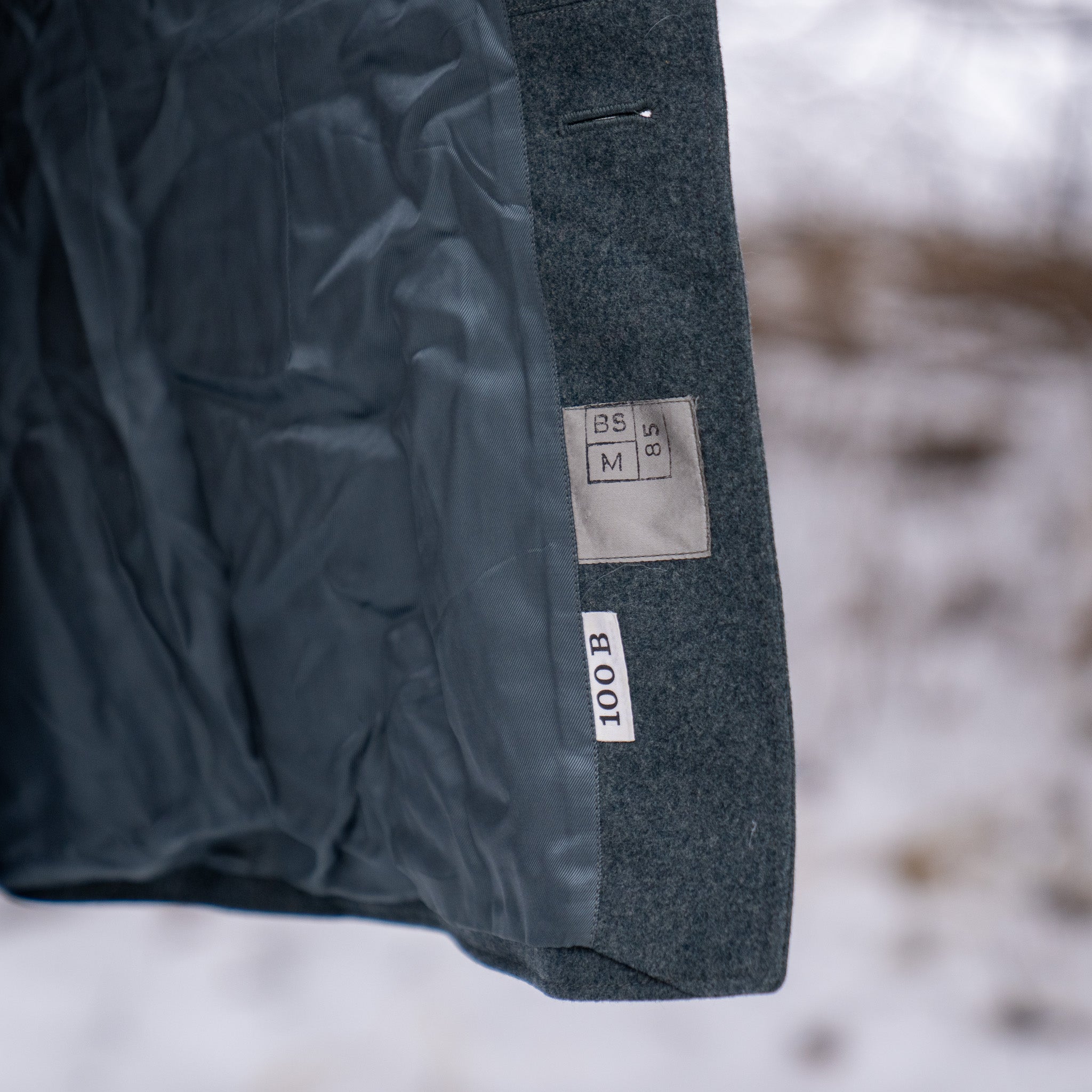 Issued Swiss Wool Jacket