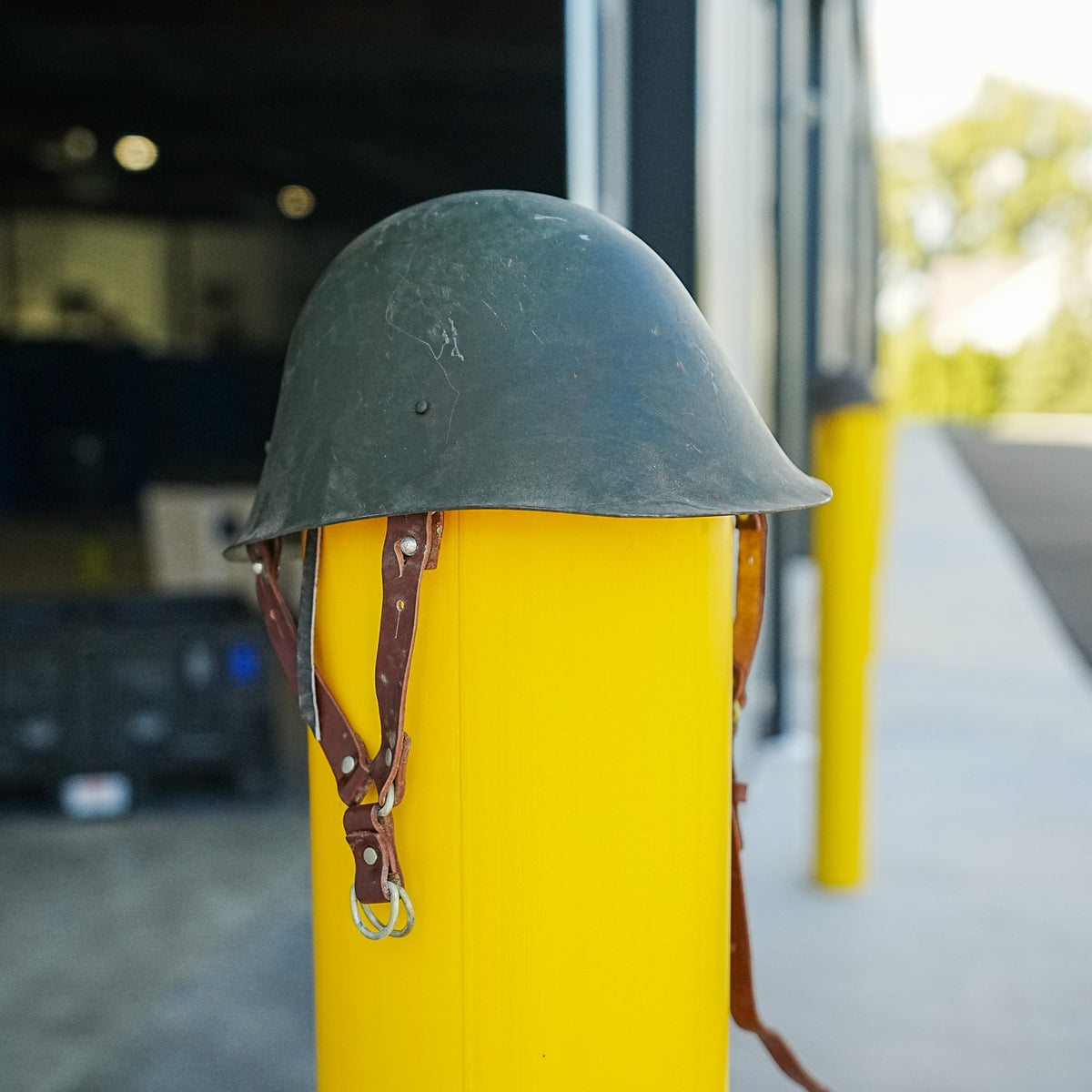 Issued Romanian M73 Helmet