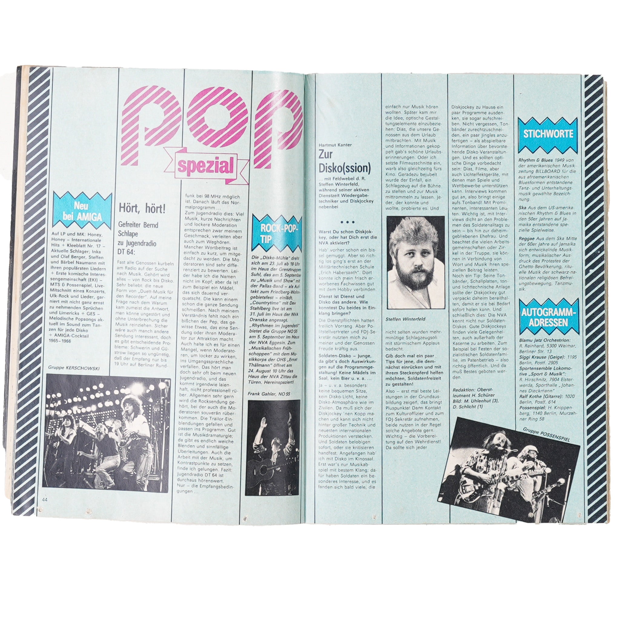 East German Armeerundschau Magazines