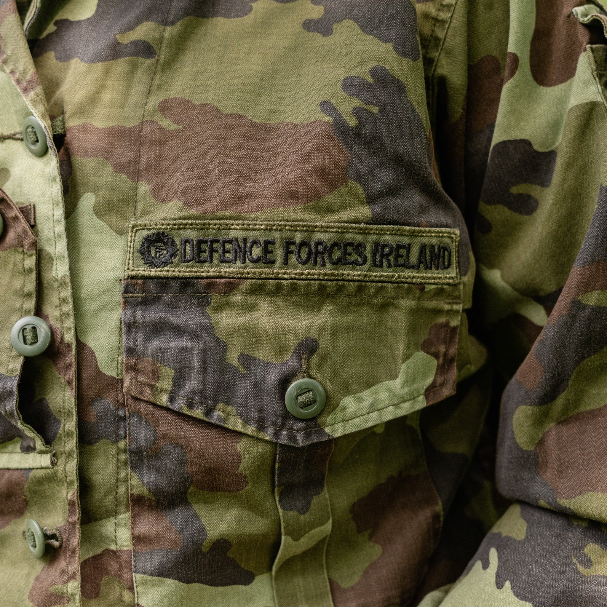 Issued Irish DPM Field Shirt