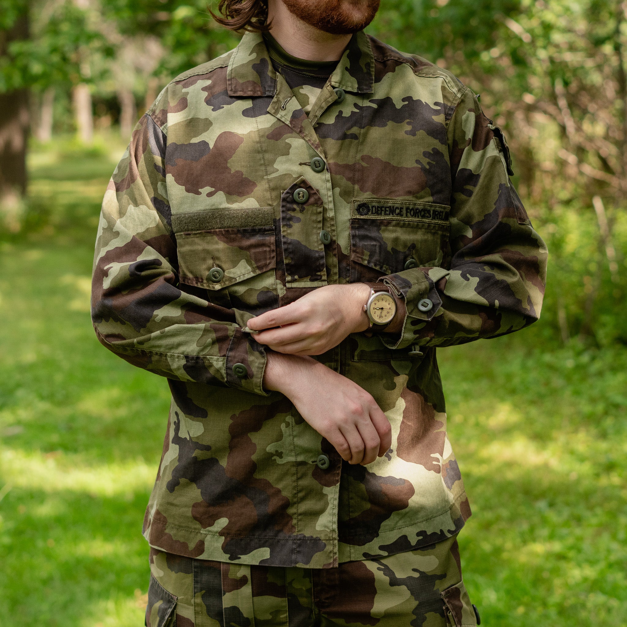 Issued Irish DPM Field Shirt