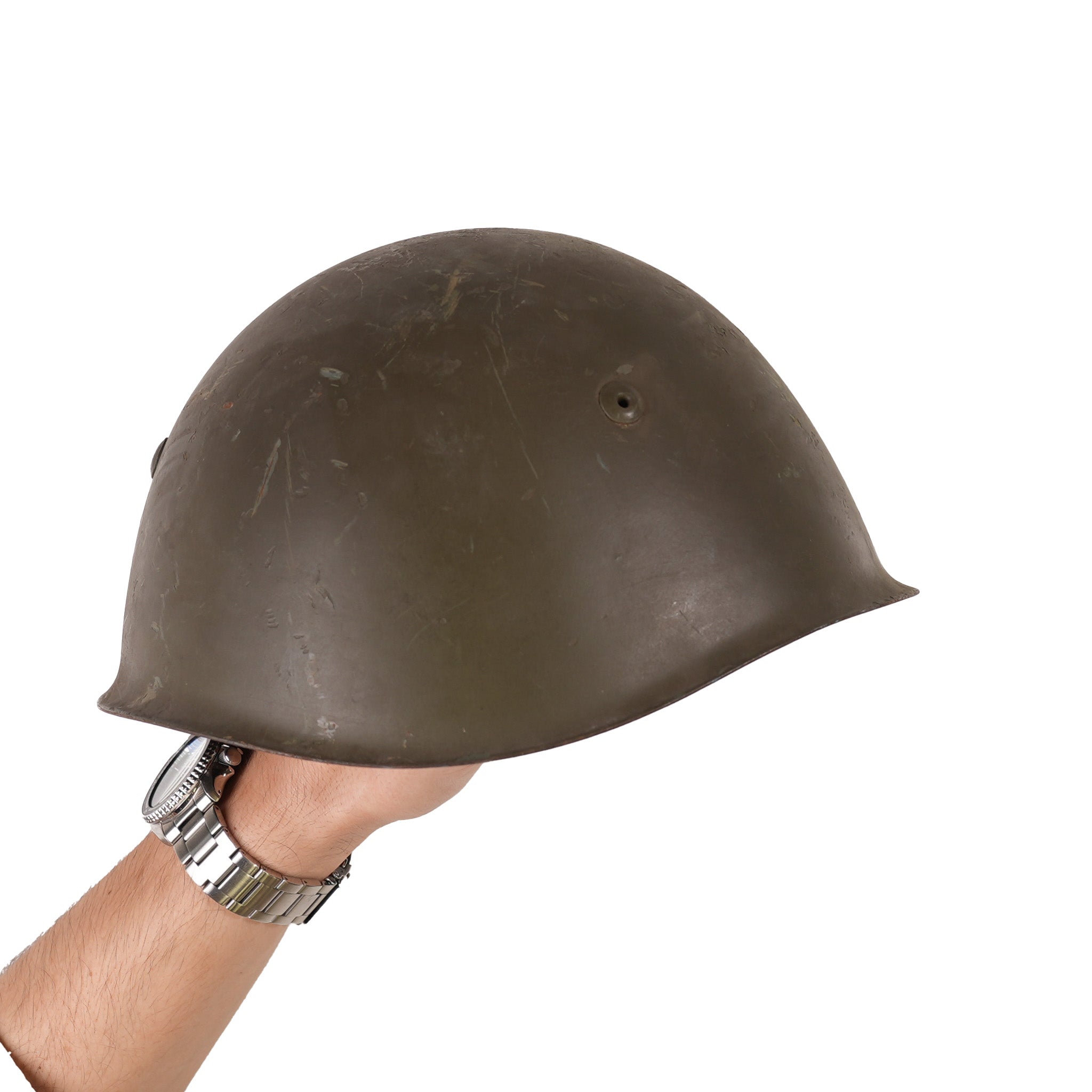 Issued Italian M33 Steel Helmet