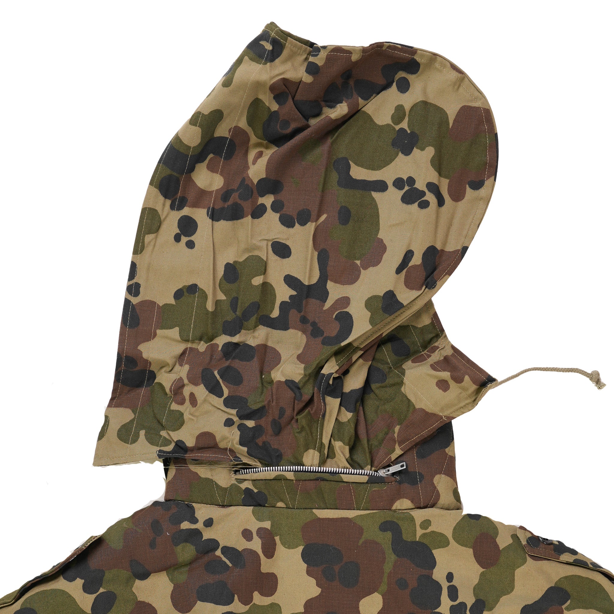 Issued Romanian M1994 Fleck Camouflage Parka w/Liner