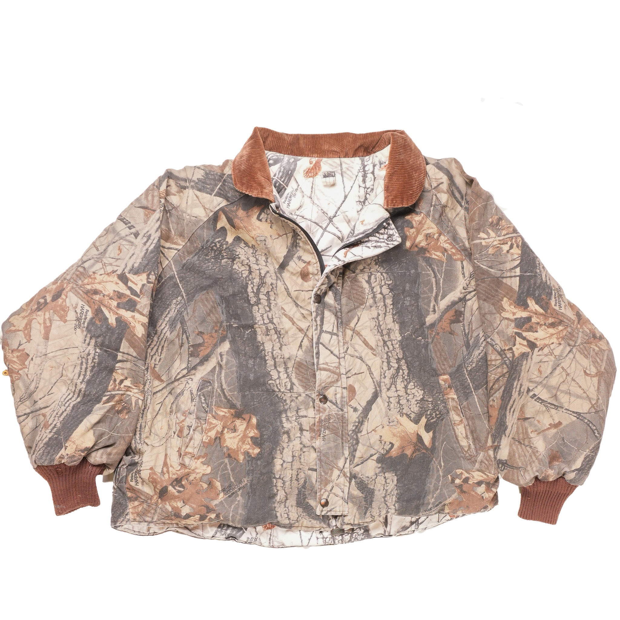 Grade 2 Realtree Snow Camo Reversible Jacket
