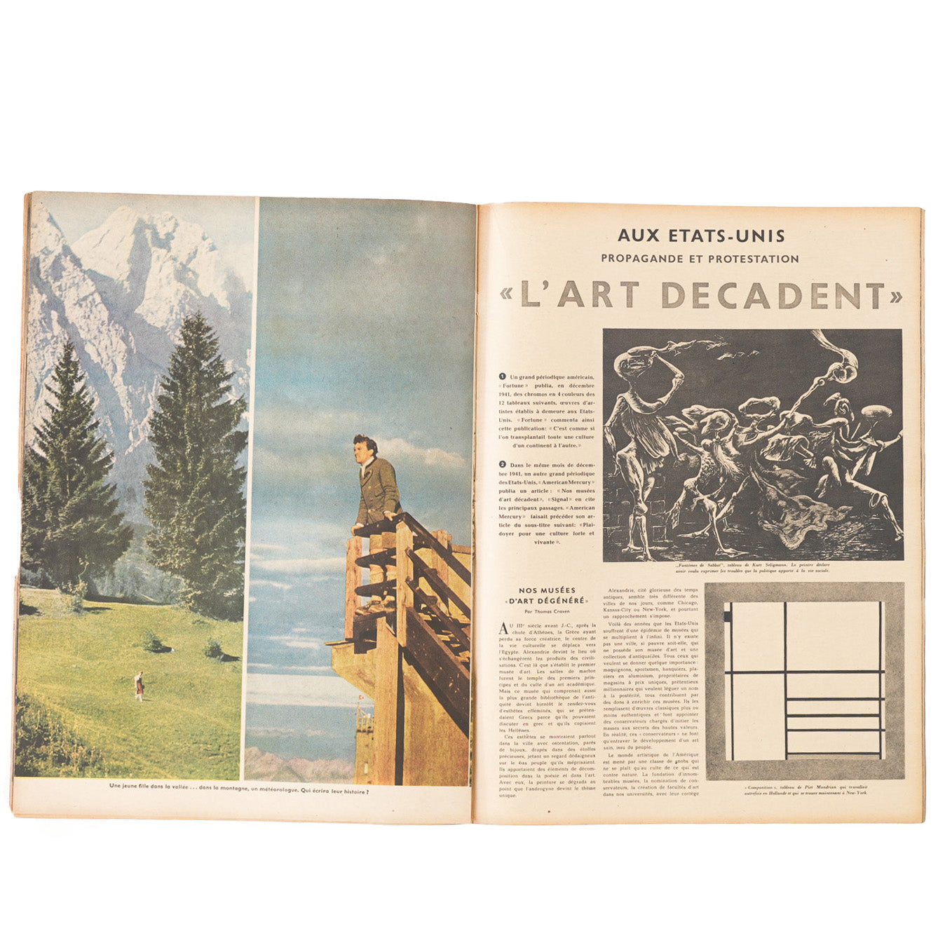 French Circulated Signal Magazines (40, 41, 42, and 43)