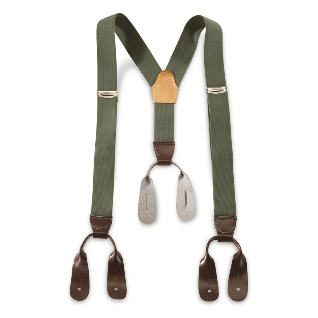 Issued Czech M60 Trouser Suspenders