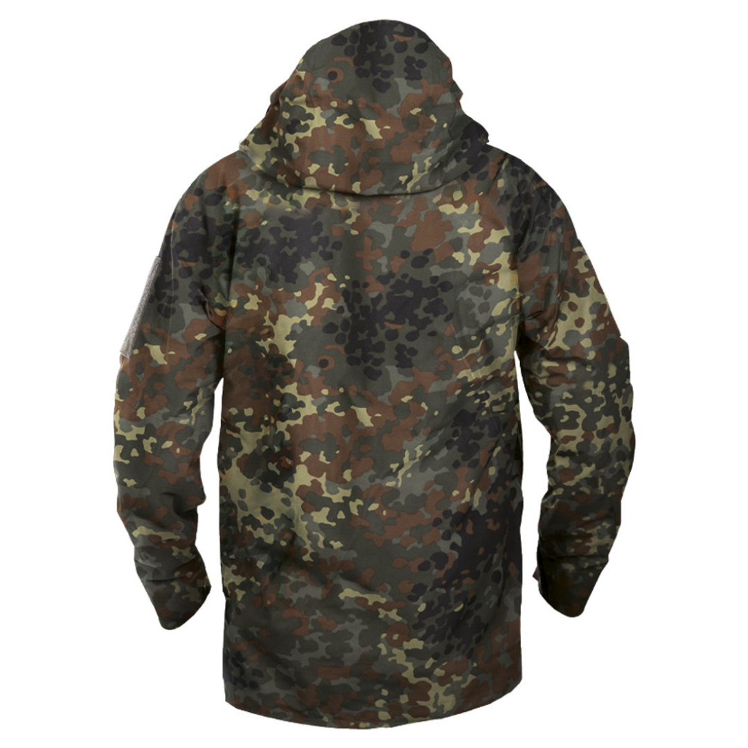 Mil-Tec Flecktarn Gen. II Trilaminate Wet Weather Jacket w/Fleece Liner