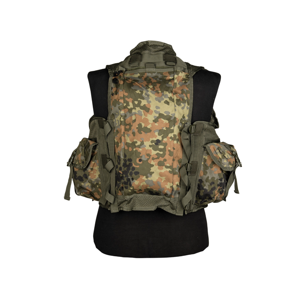 Mil-Tec Flecktarn 9-Pocket Tactical Vest