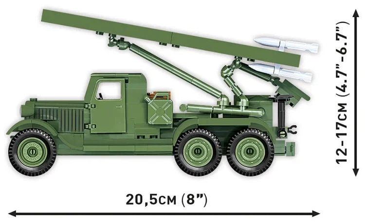COBI BM-13 Katyusha (ZIS-6) Rocket Launcher: Set #2280