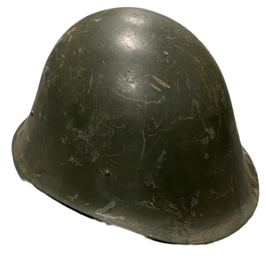 Issued Romanian M1973 Steel Helmet