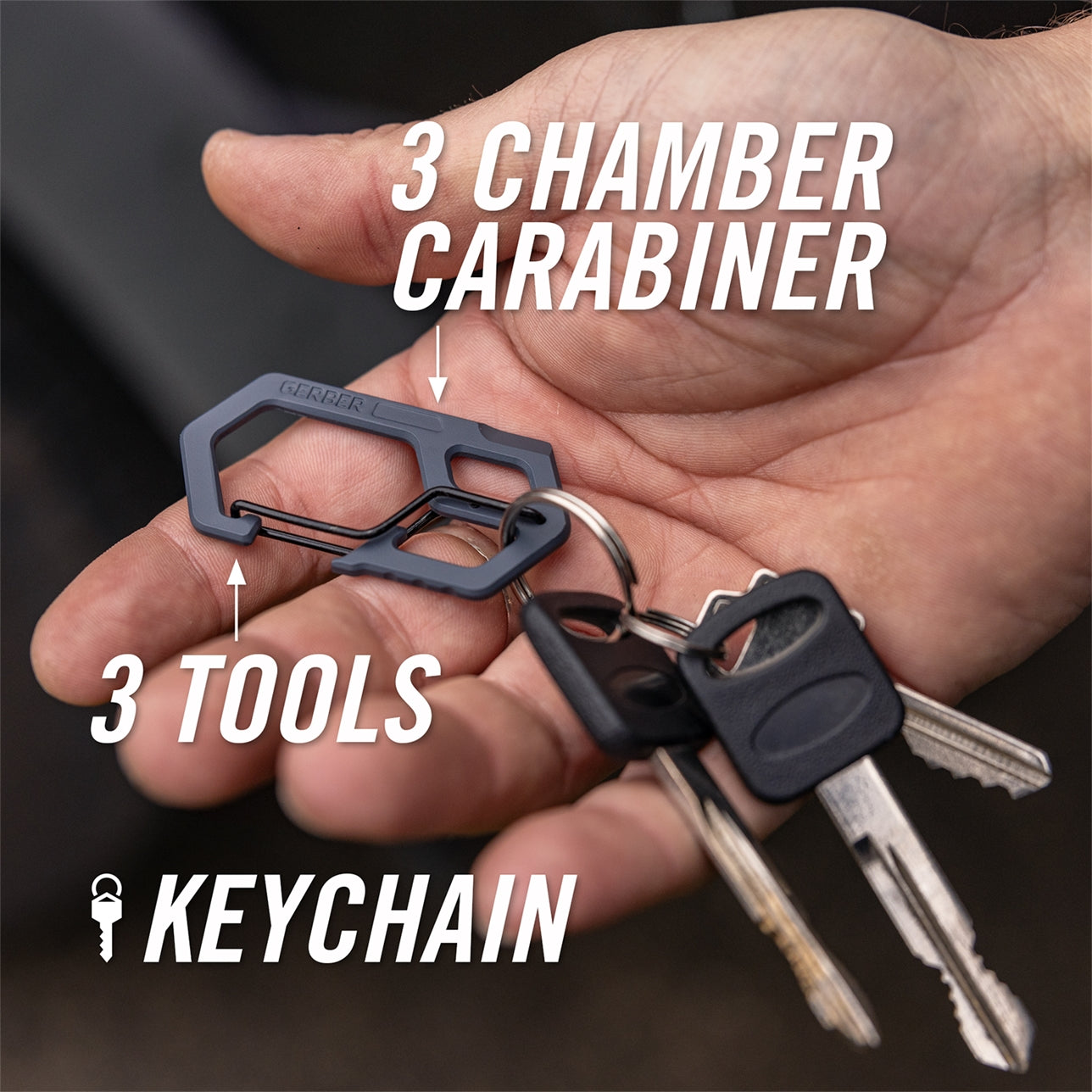 Gerber Carabiner Keychain Tool