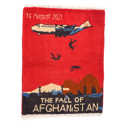 Large Fall of Afghanistan Rug