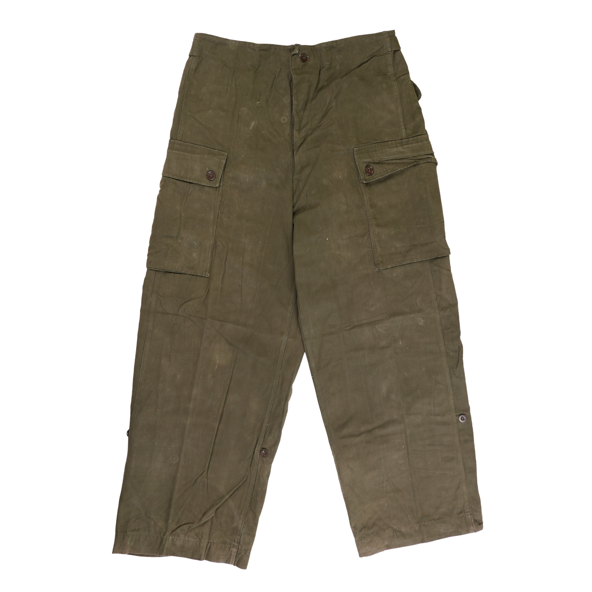 Grade 2 Vintage Dutch Canvas Fatigue Pants