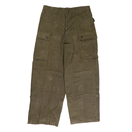 Vintage Dutch Canvas Fatigue Pants