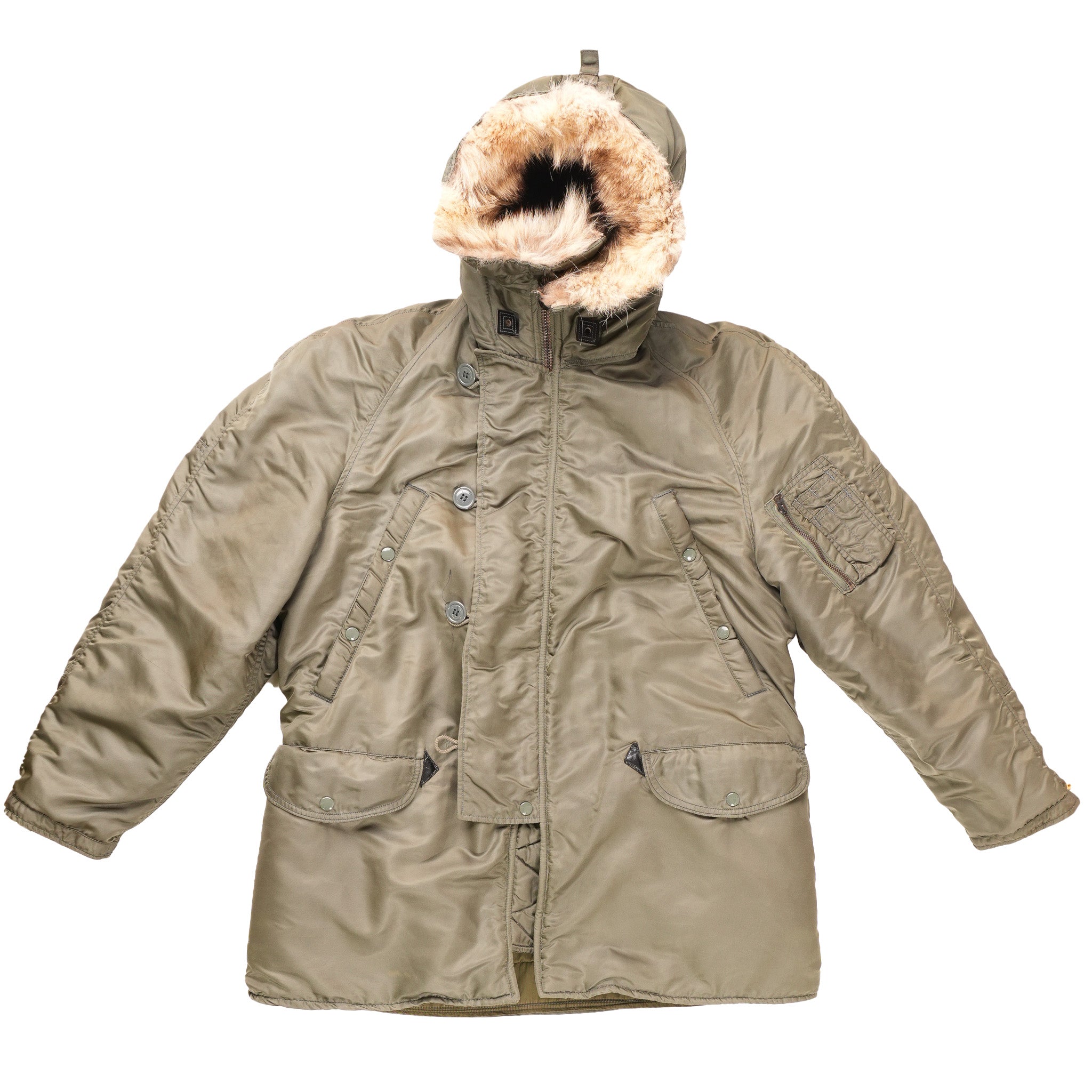 Grade 2 Early N-3B Extreme Cold Weather Parka w/Fur Hood