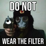 Issued Soviet GP-5 Gas Mask Kit (Display Use Only)