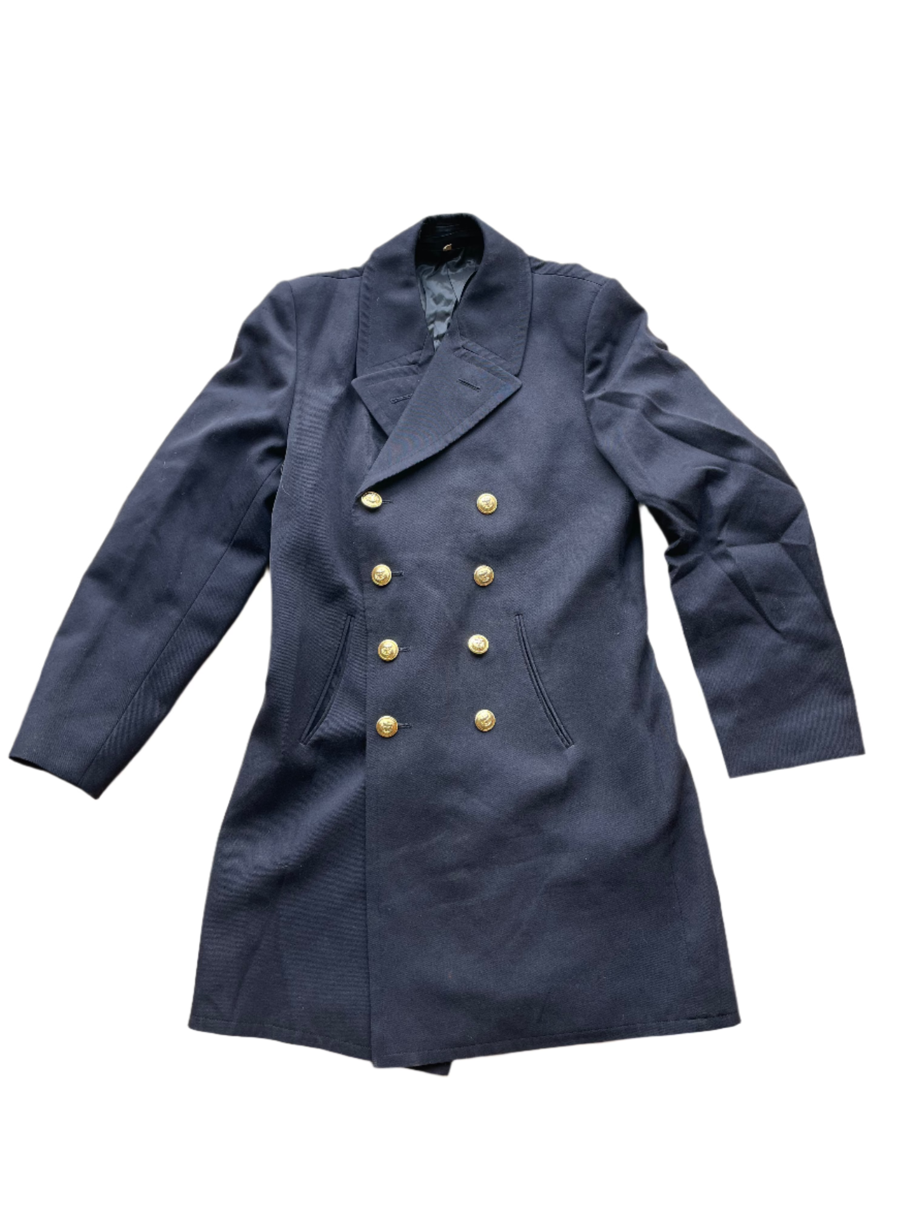 German Naval Peacoat Poly Blend