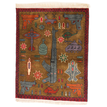 Afghan Pistol Rug