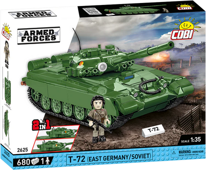 COBI T-72 (East Germany/Soviet) Tank : Set #2625