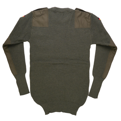 Issued German OD Green Commando Pullover Sweater
