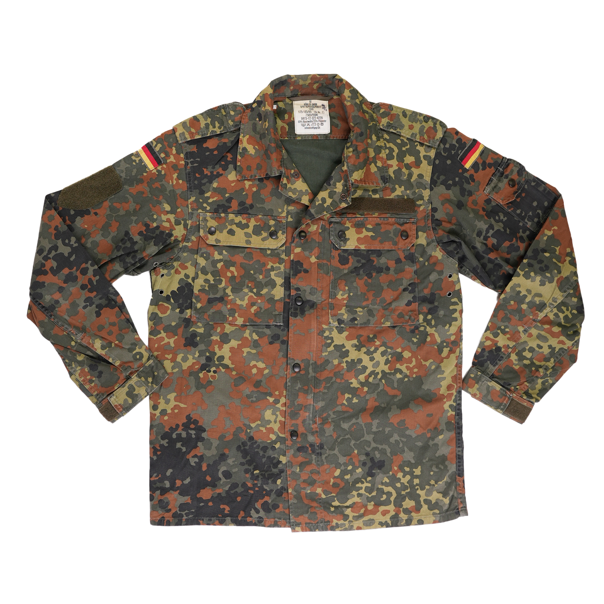 Issued Bundeswehr Flecktarn Field Shirt