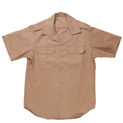 Deadstock USGI Short Sleeve Khaki 445 Shirt