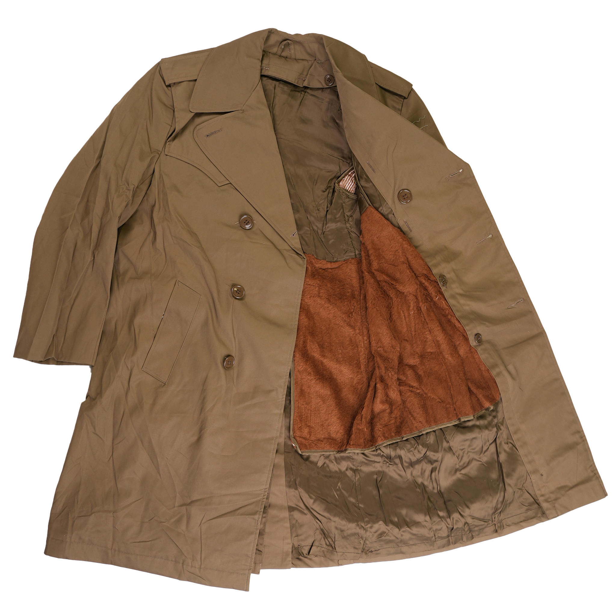 Grade 2 Italian Khaki Trenchcoat w/Liner