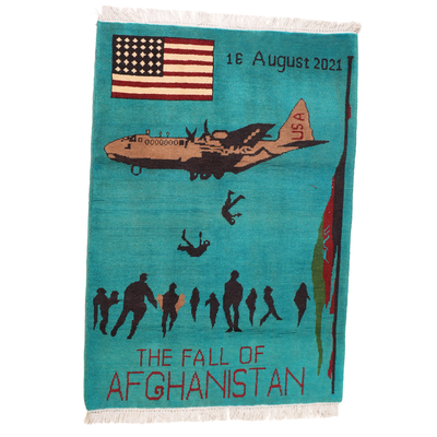 Large Fall of Afghanistan Rug