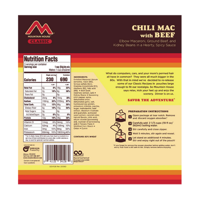 Classic Chili Mac with Beef