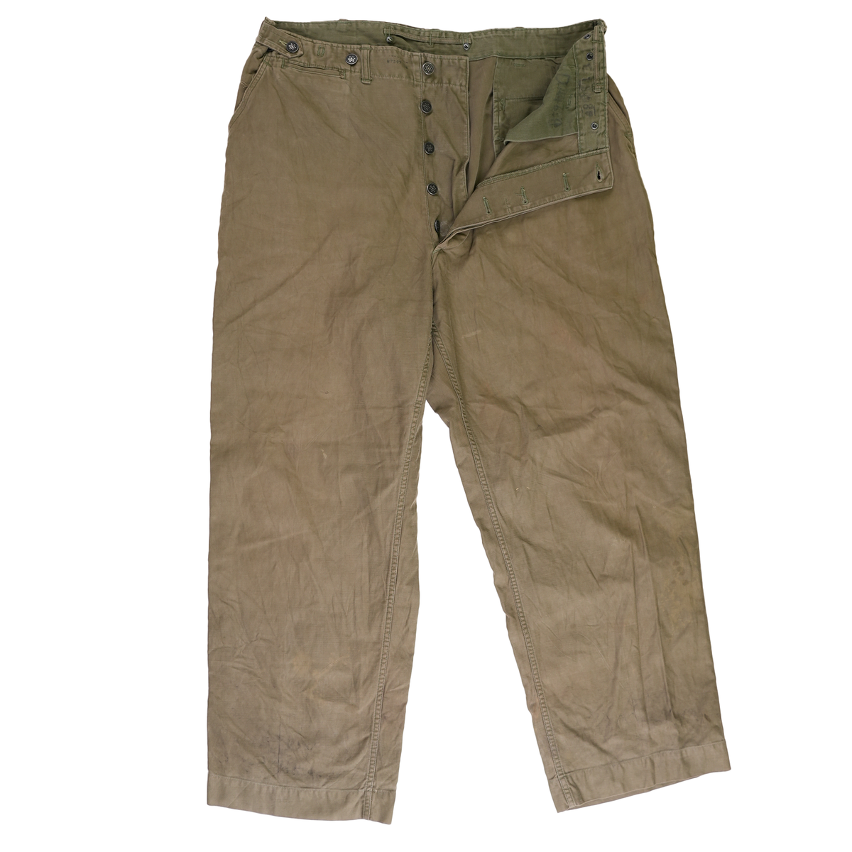 US WWII M43 Field Pants w/13-Star Buttons