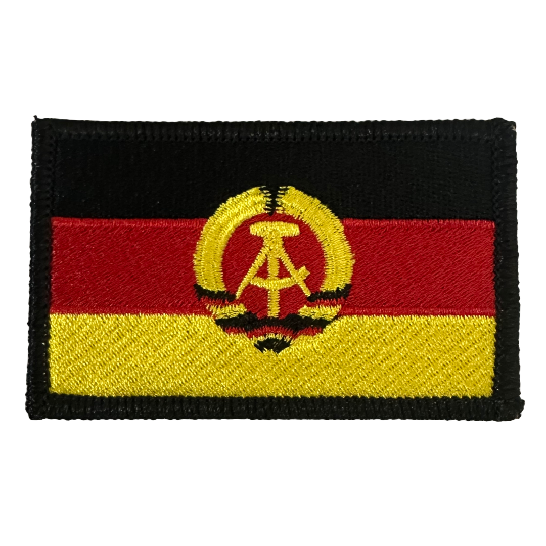 East German Flag Velcro Patch