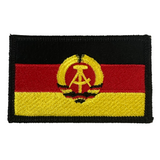East German Flag Velcro Patch