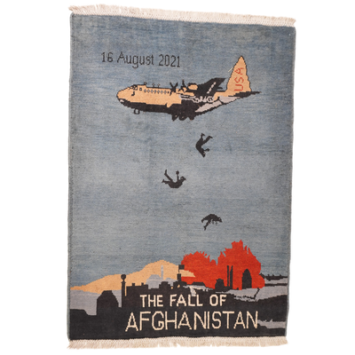 Large Fall of Afghanistan Rug