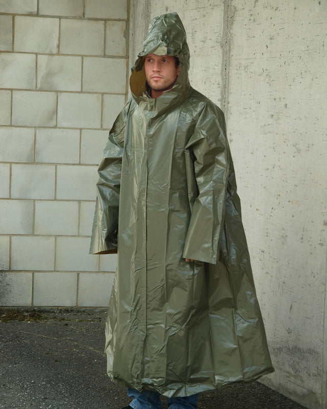 Issued Czech OD Rain Cape